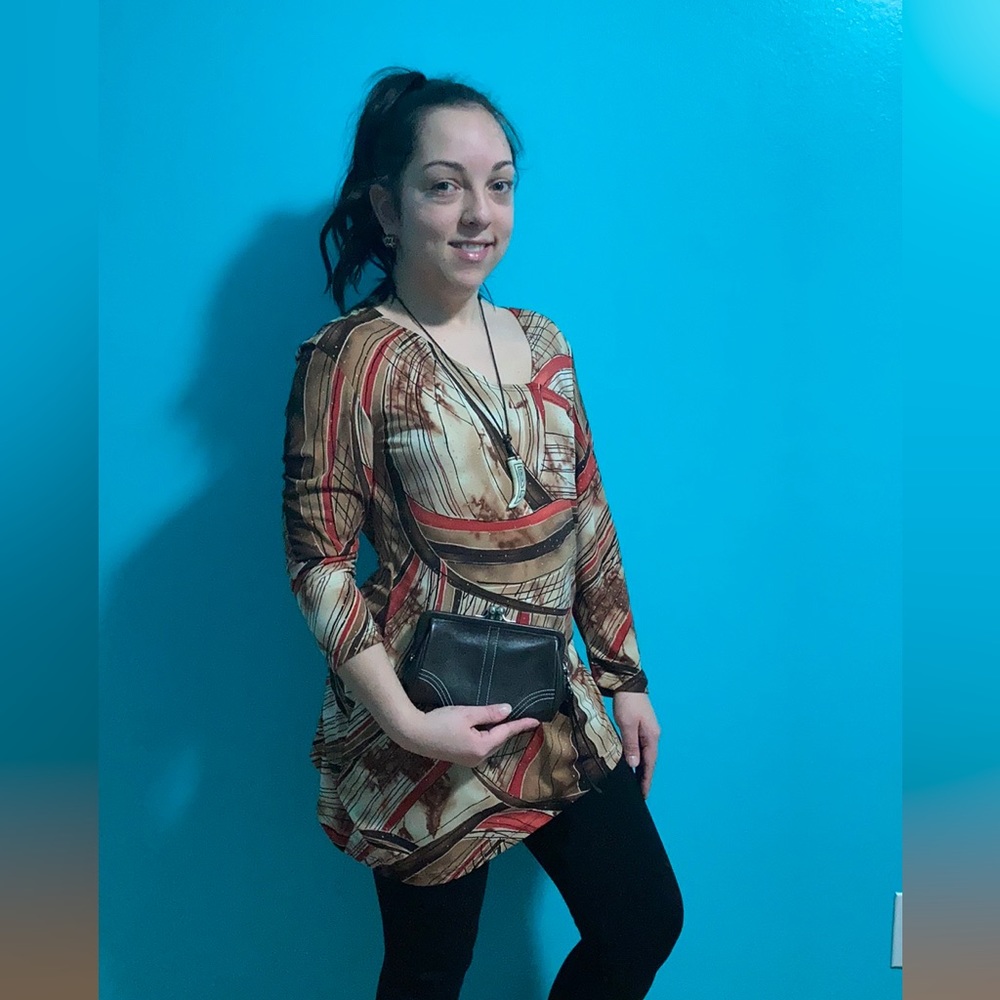 Funky small retro top.